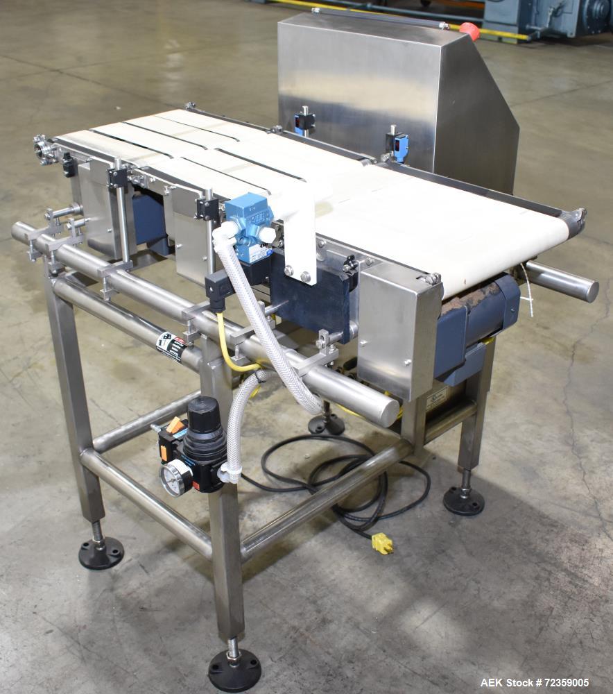 Used- Loma Systems Model LCW-3000 Automatic Belt Checkweigher. .